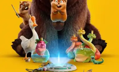 filmas vaikams šokliai hoppers